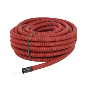 Mantelbuis 50mm rood 50m