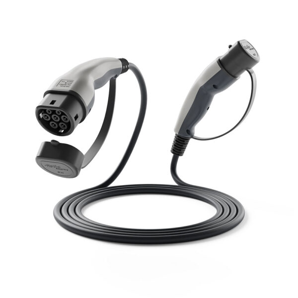 Ratio EV Basic Charging Cable T2-T2 3x32A 8m Black
