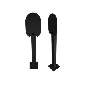 Ratio EV Charging pole single Black
